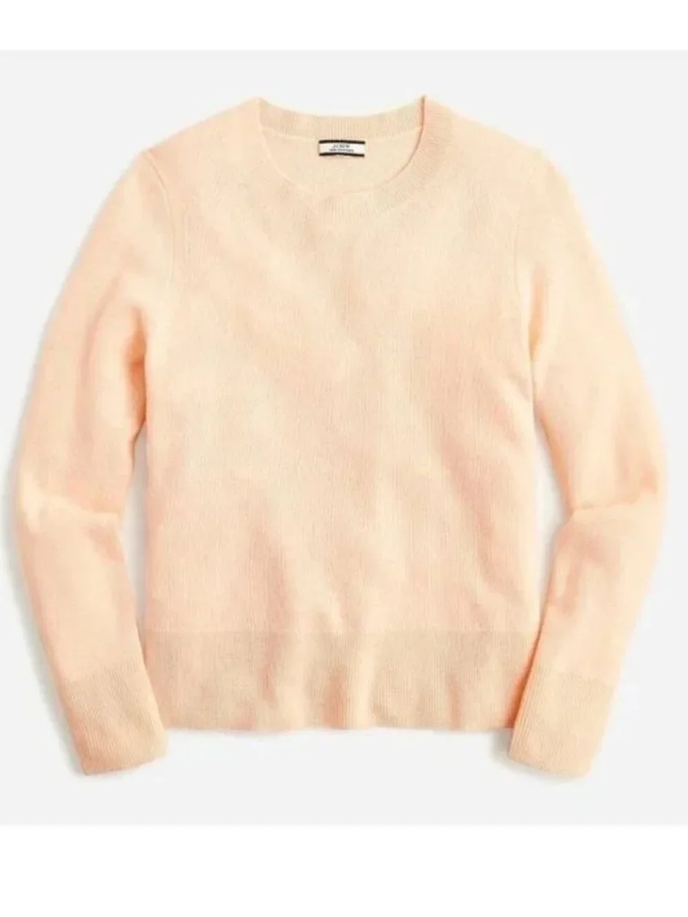 J. Crew Cashmere Sweater Peach